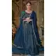Blue Color Pure Georgette Designer Party Wear Plus Size Lehenga Choli -3101144504