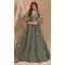 Hunter Green Color Net Designer Wedding Sangeet Wear Lehenga Choli -3125144671