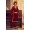 Maroon Color Georgette Designer Party Wear Lehenga Style Suit- 3109144563