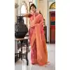 Fantastic Pink Color Soft Dola Silk Traditional Party Wear Saree Blouse -3219145264