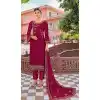Pink Color Blooming Georgette Pakistani Style Party Wear Salwar Kameez -3250145528