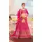 Charming Rani Pink Color Georgette Designer Mehendi And Sangeet Wear Lehenga Choli -3288145770