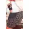 Elegance Navy Blue Color Georgette Designer Mehendi And Sangeet Wear Lehenga Choli -3288145771