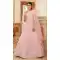 Baby Pink Color Georgette Designer Fancy Wear Plus Size Lehenga Choli - 3268145629