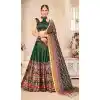 Stunning Multi Color Pure Rera Silk Fancy Party Wear Lehenga Choli - 31811450128