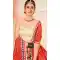 Charming Multi Color Pure Rera Silk Fancy Party Wear Lehenga Choli - 31811450129