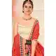 Charming Multi Color Pure Rera Silk Fancy Party Wear Lehenga Choli - 31811450129