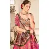 Amazing Multi Color Pure Rera Silk Fancy Party Wear Lehenga Choli - 31811450130