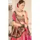 Amazing Multi Color Pure Rera Silk Fancy Party Wear Lehenga Choli - 31811450130