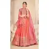 Wonderful Multi Color Pure Rera Silk Fancy Party Wear Lehenga Choli - 31811450132