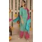 Sky Blue Color Cotton Casual Party Wear Girls Readymade Kurtis -3546147954
