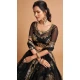 Black Color Soft Net Fancy Festive Wear Plus Size Lehenga Choli - 3700149109