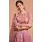 Baby Pink Color Soft Net Fancy Festive Wear Plus Size Lehenga Choli - 3700149112