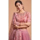 Baby Pink Color Soft Net Fancy Festive Wear Plus Size Lehenga Choli - 3700149112