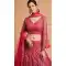 Hot Pink Color Soft Net Fancy Festive Wear Plus Size Lehenga Choli - 3700149113