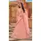 Baby Pink Color Malai Satin Designer Party Wear Plus Size Women Lehenga Choli -3751149438