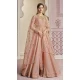 Peach Color Russian Silk Designer Pakistani Style Salwar Kameez -3778149633