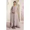 African Violet Color Russian Silk Designer Pakistani Style Salwar Kameez -3778149636