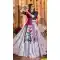 Elegant White Color Muslin Cotton Navratri Festive Wear Lehenga Choli -110365247