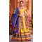 Magnificent Yellow Color Art Silk Navratri Festive Wear Women Lehenga Choli -110975632