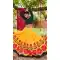 Majesty Yellow Color Muslin Cotton Digital Printed Navratri Garba Lehenga Choli -111015659