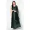 Green Color Velvet Tradtional Party Wear Plus Size Lehenga Choli -3855150197