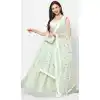 Sea Green Color Net Tradtional Party Wear Plus Size Lehenga Choli -3857150200