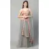 Grey Color Net Fancy Party Function Wear Women Lehenga Choli -3861150212