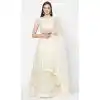 Beige Color Net Function Wear Heavy Designer Plus Size Lehenga Choli -3862150216