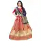 Charming Red Color Silk Blend Function Traditional Plus Size Lehenga Choli -3864150226