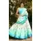 Exquisite Sky Blue Color Imported Silk Traditional Party Wear Plus Size Lehenga Choli -3840150101