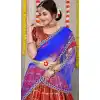 Majesty Rust Color Pure Silk Traditional Wear Diwali Special Lehenga Choli -3999151007