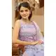 Georgette Thread Embroidery Work Designer Lehenga Choli in Sky Blue -4421154427