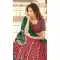 Deep Pink Color Thread Embroidery Work Georgette Women Lehenga Choli -4422154431