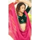 Thread Embroidery Work Georgette Women Lehenga Choli in Dusty Pink -4422154434