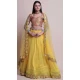 Multi Color Net Fancy Evening Wear Lehenga Choli - 4449154605