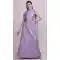 Lavander Color Taffetta Silk Fancy Evening Wear Lehenga Choli - 4449154607
