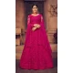 Rani Pink Color Net Embroidered Designer Festive Wear Lehenga Choli - 4451154631
