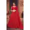 Dazzling Red Color Net Designer Festive Wear Lehenga Choli - 4451154633