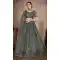 Dark Grey Color Butterfly Net Embroidery Work Designer Party Wear Lehenga Choli -4465154819