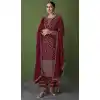 Pink Color Embroidery Work Georgette Pakistani Style Palazzo Salwar Kameez -4475154860