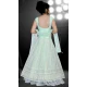 Mint Green Color Net Lucknowi Work Party Wear Kids Girl Lehenga Choli  -4467154825