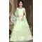 Light Green Color Net Sequence Thread Work Party Wear Kids Girl Lehenga Choli - 4469154832