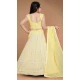 Yellow Color Heavy Fox Georgette Kids Girls Party Wear Lehenga Choli -4470154838