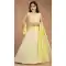 Yellow Color Heavy Fox Georgette Kids Girls Party Wear Lehenga Choli -4470154838
