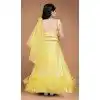Yellow Color Heavy Net Handwork With Kids Girls Party Wear Lehenga Choli -4471154843