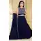 Navy Blue Georgette Embroidery With Girls Party Wear Lehenga Choli -4473154848
