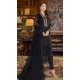Black Color Embroidery Work Faux Georgette Evening Wear Churidar Suit -4491154948