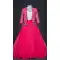 Hot Pink Color Georgette Sequence Work Butties Readymade Women Lehenga Choli -4504155043