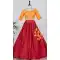 Amazing Brick Red Color Pure Cotton Readymade Women Lehenga Choli -4504155049